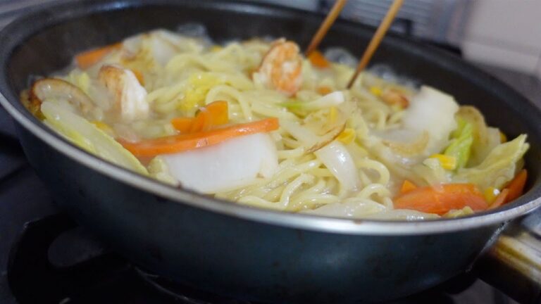 日清のフライパンひとつでチャンポン【ご飯がススム健康飯#33】chanpon