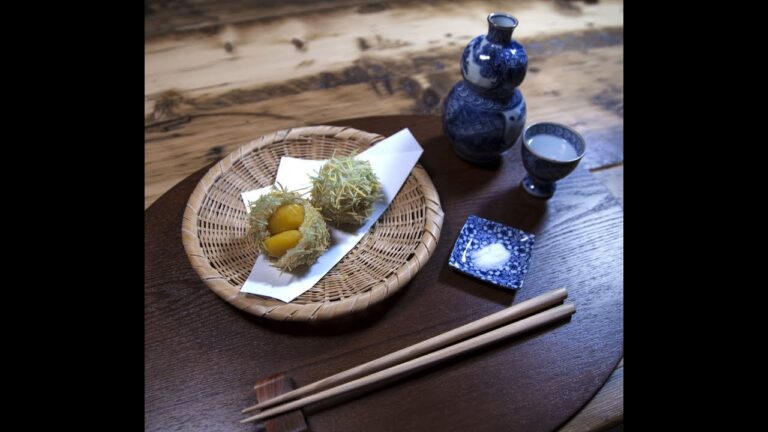 おかずにもなる甘い秋の味覚　そうめん毬栗 ｜和食のレシピ集