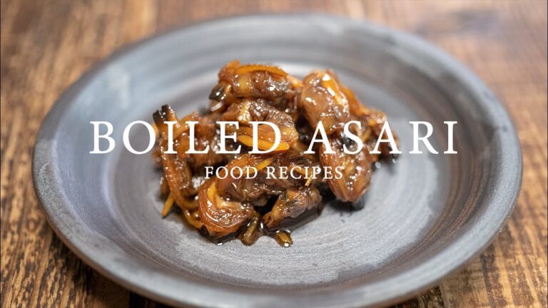【料理】あさりのしぐれ煮【作り方】フードレシピ
