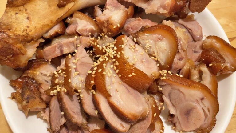 韓国豚すね肉煮込み「チョッパル」作って食べる意外と簡単調理