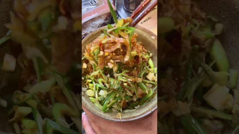 【濃厚サッパリ】ネギささみユッケ #大五郎飯