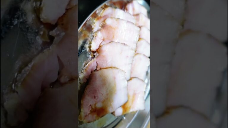 【レアチャーシュー】豚バラブロック 低温調理 #shorts