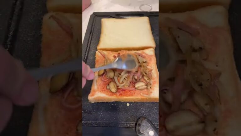 【ホットサンド】ピザＶｅｒ． │ フライパンでホットサンド