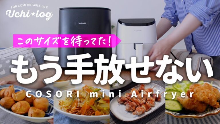 ミニサイズ新登場！COSORIノンフライヤー2L vs 4.7L 徹底比較｜揚げないサーターアンダギーなど簡単ヘルシーレシピ４選