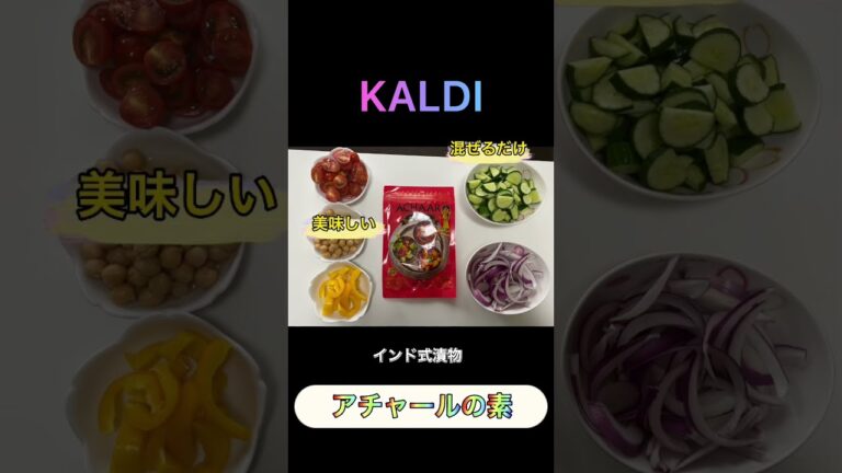 カルディ　アチャールの素　インド式漬物　カレーに