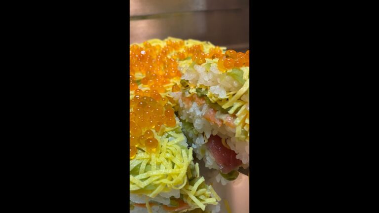 【豪華・簡単・綺麗】お寿司ケーキ #shorts