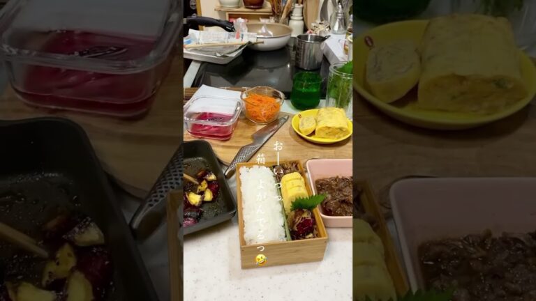 牛肉のしぐれ煮とおまけの焼き鮭弁当#お弁当記録 #お弁当 #お弁当箱 #obento #旦那弁当 #牛肉のしぐれ煮煮#焼き鮭弁当#キキ弁