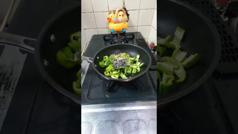 ご飯に止まらない！【無限ピーマン】作ってみた！　#shorts