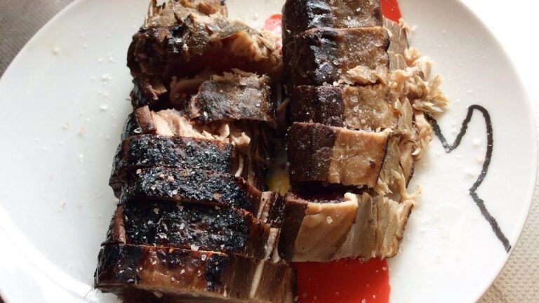 BBQレシピ・カツオの炭火焼き