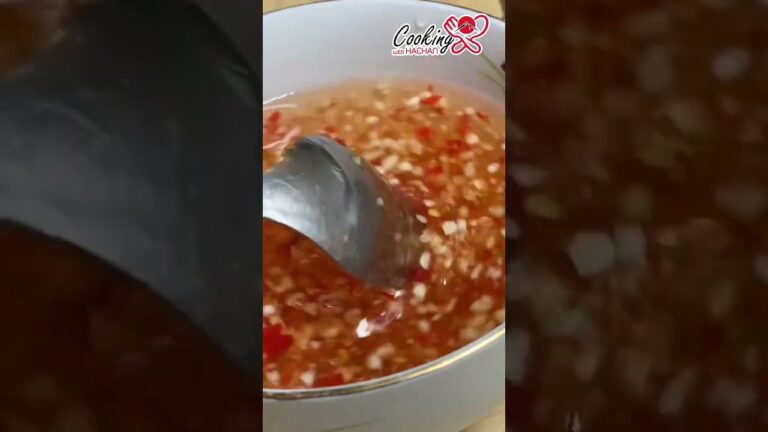 ベトナム料理のタレの作り方|How to make Vietnamese dipping sauce #shorts