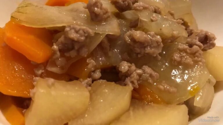 【料理動画】【簡単】そぼろ煮。こんな渋い料理がちゃちゃっと作れる女はモテると思う。