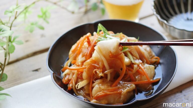 もっちりじゅわ〜っと。お酢でさっぱり「もち南蛮」のレシピ 作り方