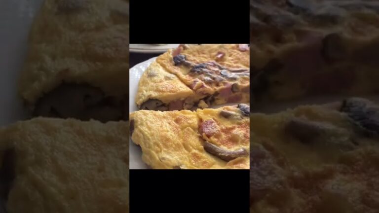 ベーコンとしめじのスパニッシュオムレツの作り方