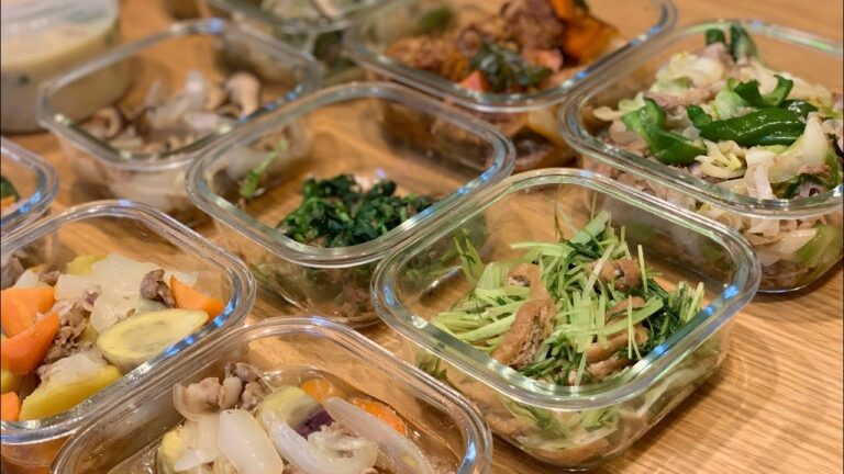 【平日への保険】週末作り置き13品　100min【迫るタイムリミット】