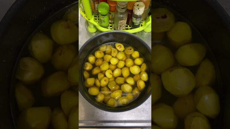 栗の甘露煮。