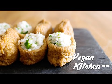 ゆずが香る春野菜のいなり寿司：How to make Inarizushi | Vegan Kitchen with ayano hayasaki