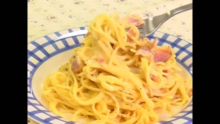 フライパンひとつで超簡単！「濃厚カルボナーラ」