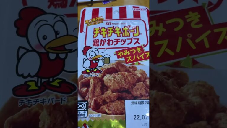 【VLog】チキチキボーン鶏かわチップス(#shorts )