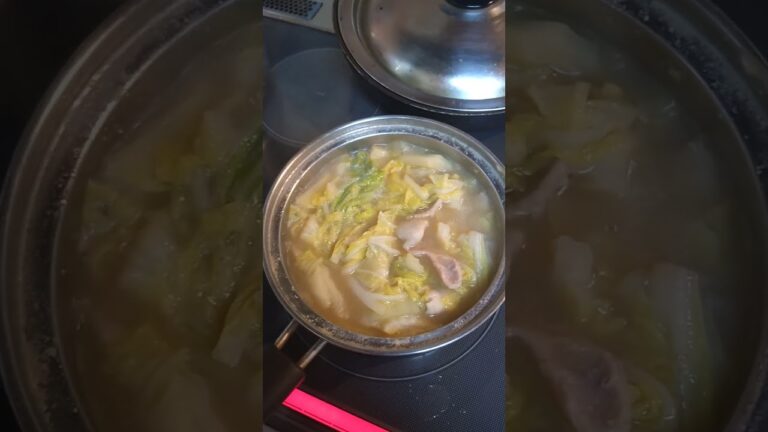 白菜鶏皮味噌鍋