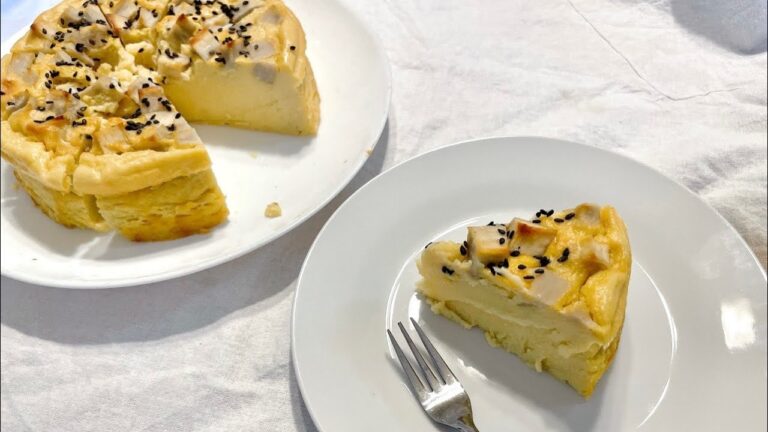 さつまいもプリンケーキ🍠♡