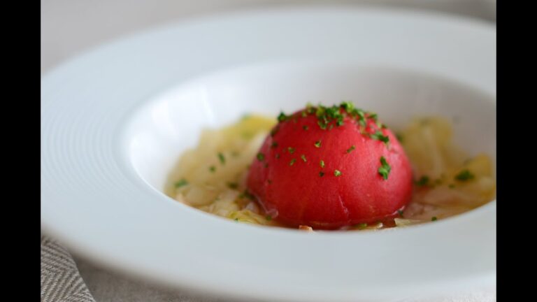 料理教室デリッシュ『丸ごとトマトのスープ』
