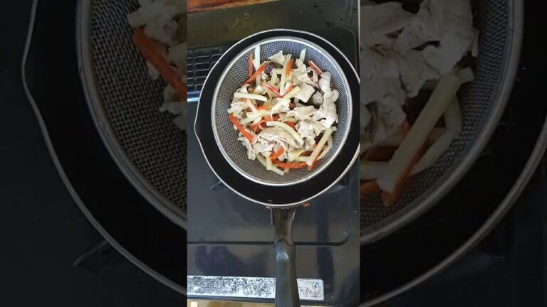 No.41  たけのこ入れてボリュームUP❗️【ムースーロー👉材料は概要欄