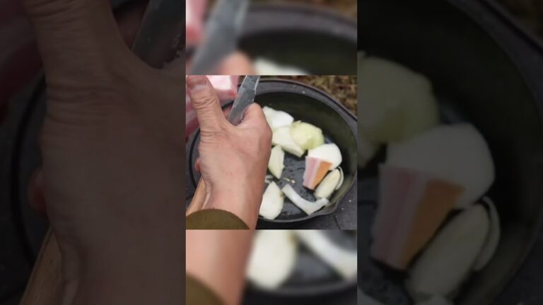 【豚肉のトマト煮】は冬の最強キャンプ飯！