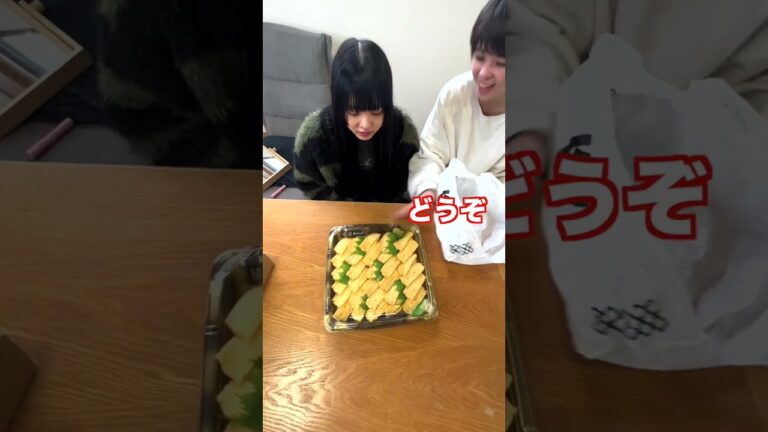 寿司ネタ全部たまごにしてみたww【妹にドッキリ】#shorts