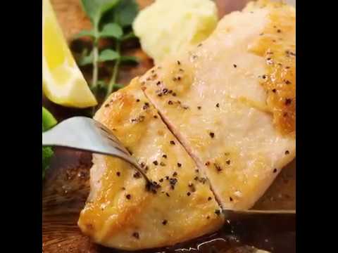 お店のような出来栄えに！ 鶏むね肉のバターソテー ｜ moguna[モグナ]