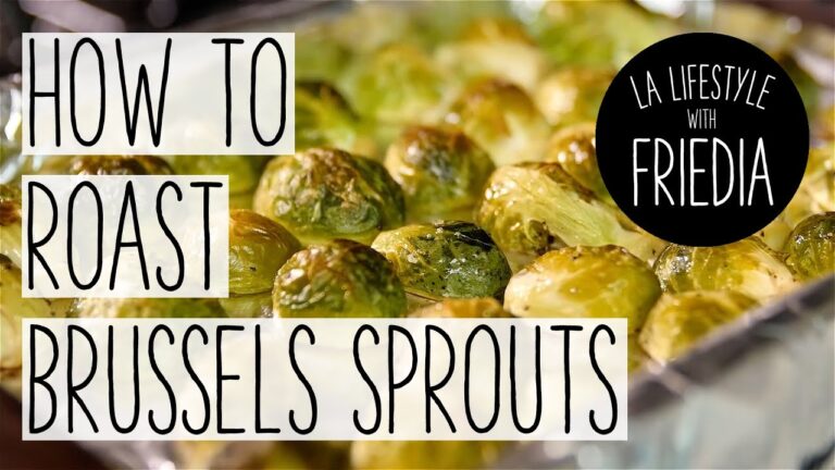 今アメリカで大人気！栄養満点なロースト芽キャベツの作り方♪ | LA Lifestyle by FRIEDIA