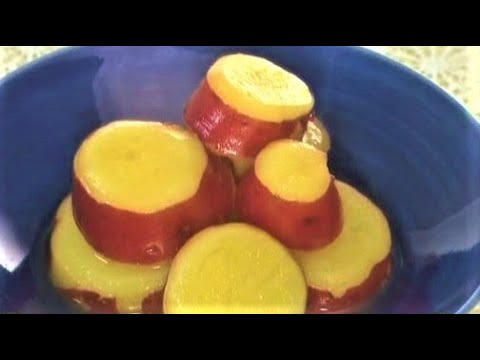 新さつまいものレモン煮