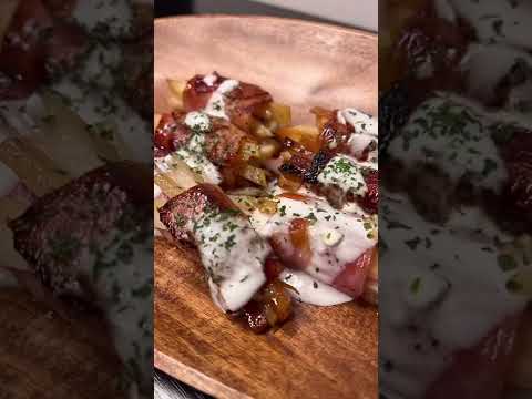 【恐怖】お酒が止まらないおつまみ‼︎じゃがいもベーコン巻き#shorts