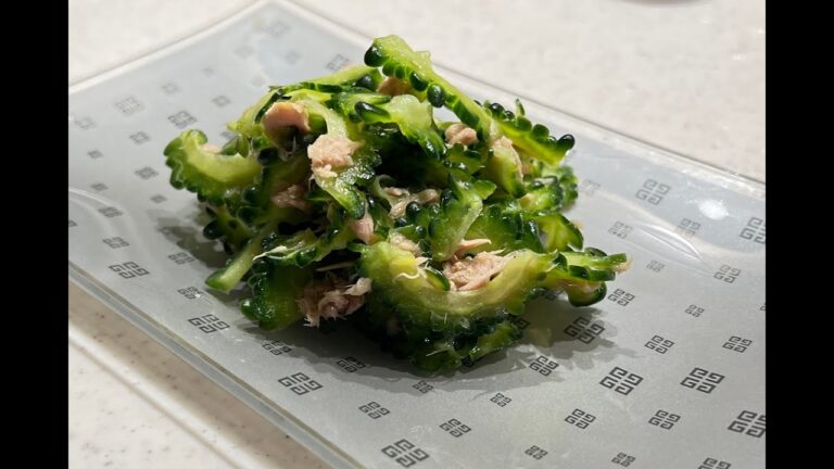 ゴーヤの刺身？夏はゴーヤとツナの和物で簡単副菜！スタミナ抜群だよ