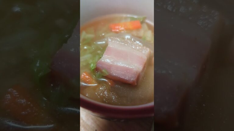 具だくさんコンソメスープ