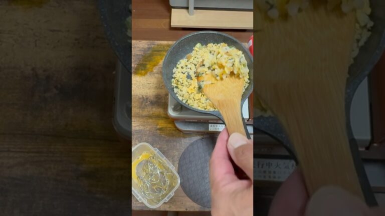 福神漬けを炒飯に入れると美味い！