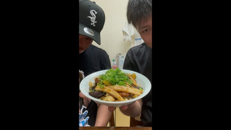 コスパ最高　茄子とちくわ #shorts