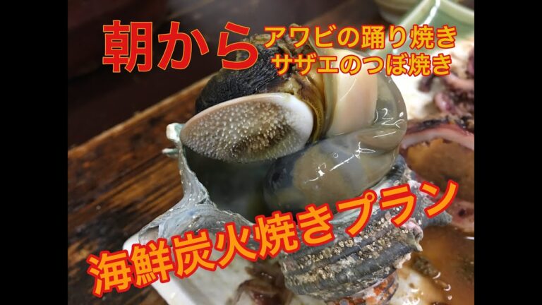 チェックインが遅いお客様へ。朝から海鮮炭火焼き　東伊豆　北川温泉　星ホテル