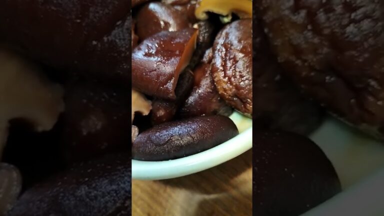 しいたけの煮物　3月4日　＃Shorts