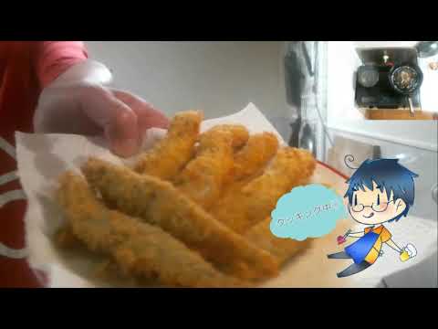 ししゃものフライのお弁当が出来るまで