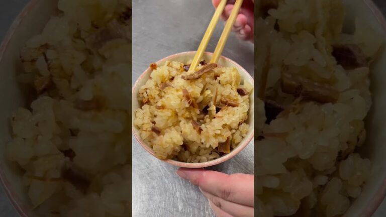 女将のあたりめの炊き込みご飯