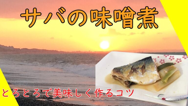 サバの味噌煮！とろ～り旨いので是非どうぞ。