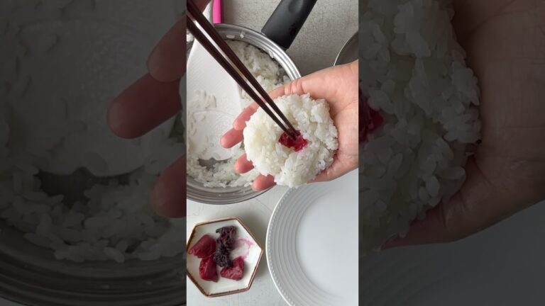 ONIGIRI 梅おにぎり#shorts