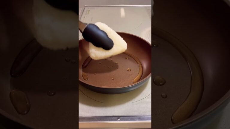 【明太子焼きおにぎり】バーナーがなかった…。