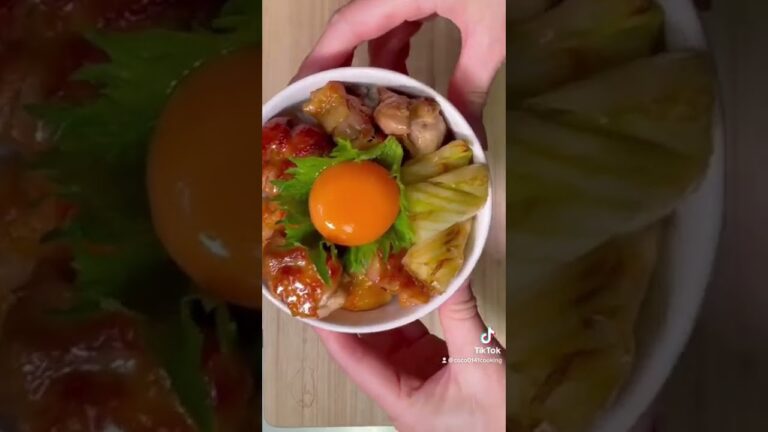 【簡単時短レシピ】串なし焼き鳥丼【ご飯が進むおかず】