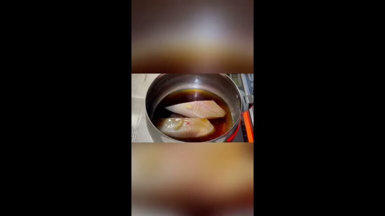 【1分料理】カレイの煮付け 作り方 shorts