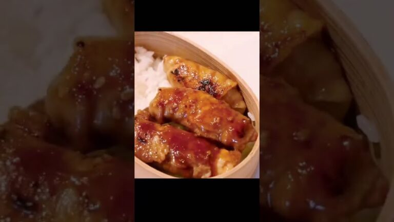 玉ねぎの肉巻きを作るよ〜！トロトロ玉ねぎ#Shorts