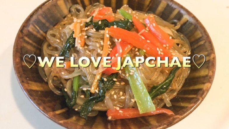 こんなに簡単だったの？みんな大好き本格チャプチェの作り方☆【韓国料理】【잡채】