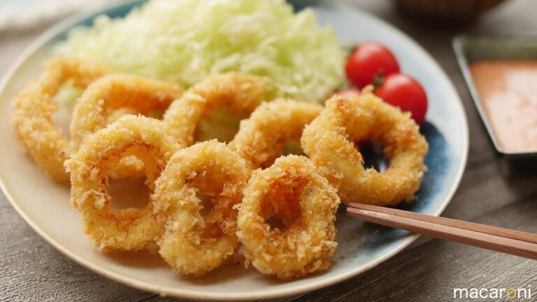 中はふっくら外は サクサク いか リング フライ