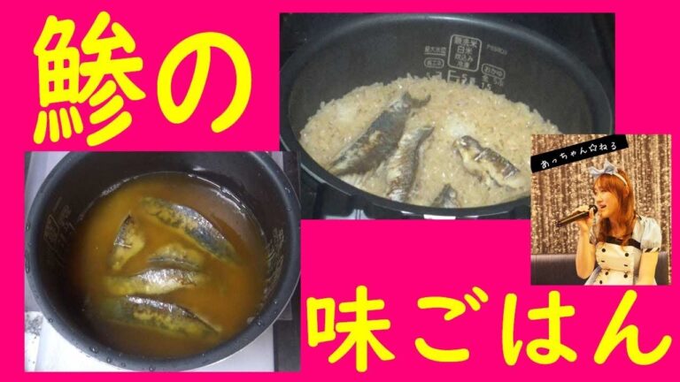 鯵の味ごはん☆
