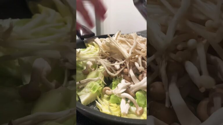 春キャベツときのこの和風パスタな晩ごはん。#男子ご飯 #料理男子 #料理勉強中 #おうちごはん #クッキングラム #自炊男子 #よるごはん日記暮らしを楽しむ #暮らしを整える